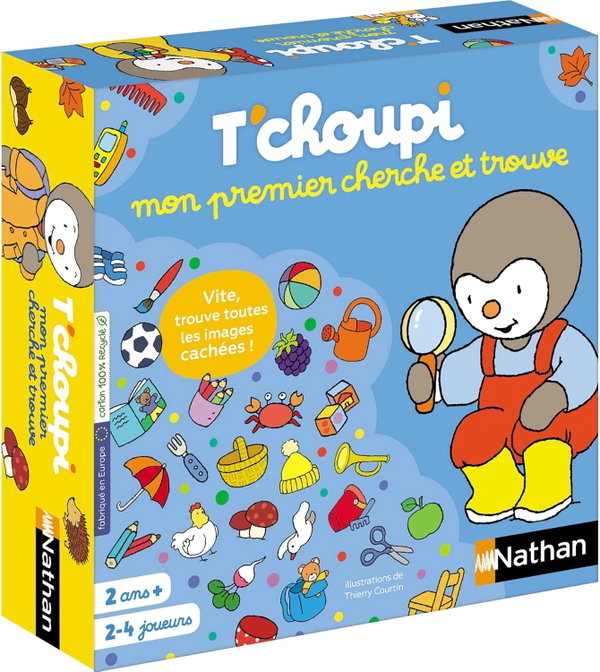 NATHAN TCHOUPI GRA DLA NAJMŁODSZYCH SZUKAJ I ZNAJDŹ 2+