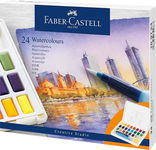 FABER CASTELL 169724 ZESTAW FARB AKWARELOWYCH 24 SZTUKI