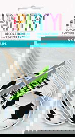 UNIQUE PARTY ZESTAW PIŁKARSKI NA TORT 6 SZTUK