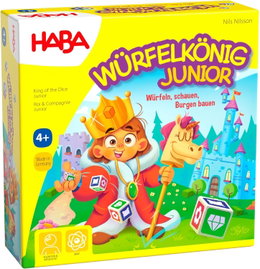 HABA GRA PLANSZOWA DLA NAJMŁODSZCYH KRÓL KOŚCI