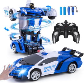 VBKKTY 2 W 1 SAMOCHÓD TRANSFORMATOR RC SKALA 1:18