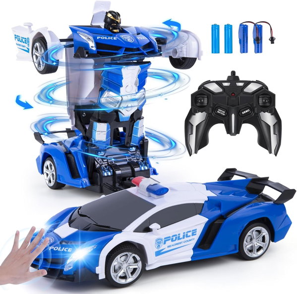 VBKKTY 2 W 1 SAMOCHÓD TRANSFORMATOR RC SKALA 1:18