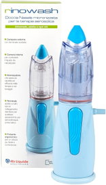 RINOWASH DOCCIA NASALE NEBULIZATOR DO NOSA DLA DZIECI I DOROSŁYCH
