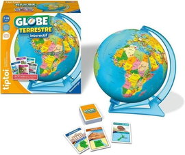RAVENSBURGER TIPTOI INTERAKTYWNY GLOBUS + KARTY 7 + J.FRANCUSKI