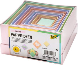 FOLIA 3119 ZESTAW KOLOROWYCH PUDEŁEK 11 SZTUK