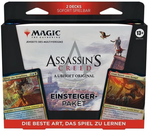 MAGIC THE GATHERING ASSASSINS CREED ZESTAW STARTOWY WERSJA NIEMIECKA