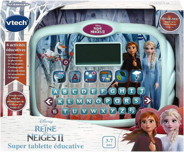VTECH 80-517805 TABLET KRAINA LODU DISNEY DLA DZIECI 3-7 LAT FRANCUSKI