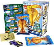 HOT WHEELS HGJ94 ZESTAW SASZETEK Z POJAZDAMI 10 SZTUK