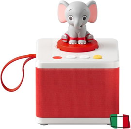 FABA PUDEŁKO DŻWIĘKOWE AUDIO + FIGURKA OPOWIADACZ HISTORII WERSJA WŁOSKA
