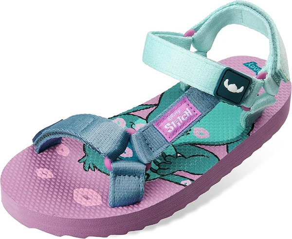 DISNEY LEKKIE PIANKOWE KLAPKI SANDAŁY PLAŻOWE STITCH ROZM. 28