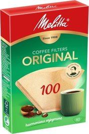 MELITTA ORIGINAL 100 PAPIEROWE FILTRY DO KAWY 40 SZTUK