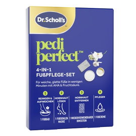 DR SCHOLLS 4 W 1 ZESTAW ROZPIESZCZAJACY DLA STÓP SÓL MASKA PUMEKS KREM