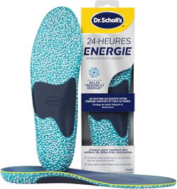 SCHOLLS ENERGIE WIELOFUNKCYJNE WKŁADKI DO BUTÓW UNISEX ROZM.L 40 - 47,5 CM
