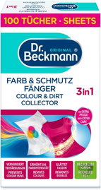 DR BECKMANN 3 W 1 CHUSTECZKI WYŁAPUJĄCE KOLOR 100 SZTUK