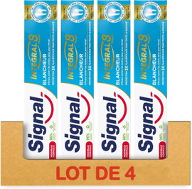SIGNAL INTEGRAL 8 BLANCHE PASTA DO ZĘBÓW 4 X 75 ML