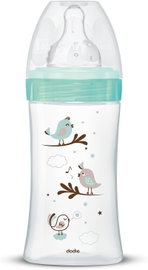 DODIE SZKLANA BUTELKA ANTYKOLKOWA DLA DZIECI 0M - 6M 270ML