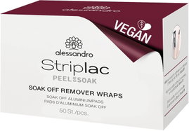 ALESSANDRO SOAK OFF REMOVER ALUMINIOWE FOLIE DO USUWANIA LAKIERU 50 SZTUK