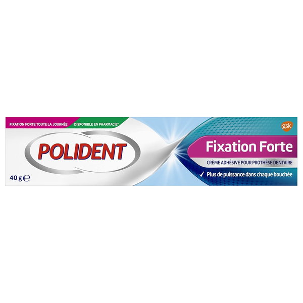 POLIDENT FIXATION FORTE KREM MOCUJĄCY DO PROTEZ 40G TRZYMA DO 12H