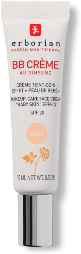 ERBORIAN KOREAN SKIN TERAPY KREM BB GINSENG CLAIR SPF20 15 ML