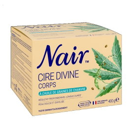 NAIR BEZPASKOWY WOSK DO DEPILACJI OLEJ Z NASION KONOPII 400G
