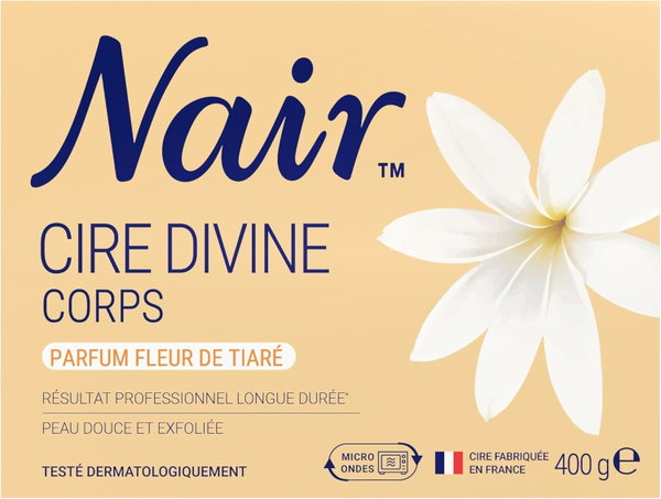 NAIR BEZPASKOWY WOSK DO DEPILACJI OLEJ Z KWIATÓW TIARE 400G