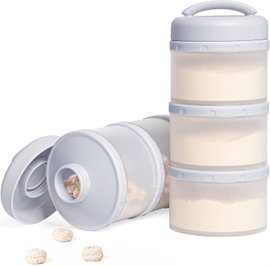 TERMICHY POJEMNIKI DO PRZECHOWYWANIA MLEKA W PROSZKU 6 X 120 ML
