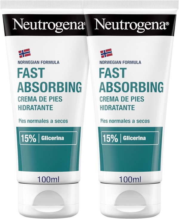 NEUTROGENA EKSPRESOWY KREM ABSORBUJĄCY DO STÓP 2 X 100 ML