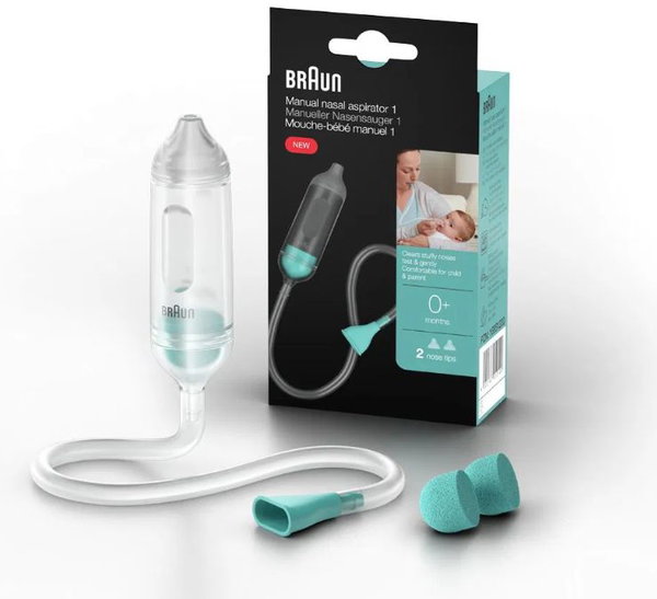 BRAUN BNA050 RĘCZNY ASPIRATOR DO NOSA 0M+