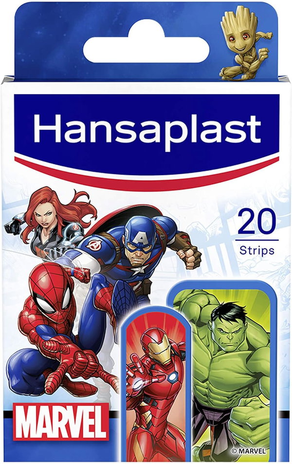 HANSAPLAST MARVEL AVENGERS ZESTAW PLASTRÓW DLA DZIECI 20 SZTUK