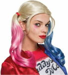 RUBIES PERUKA DAMSKA HARLEY QUINN OFICJALNA DC