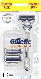GILLETTE SKINGUARD SENSITIVE GOLARKA + 2 WKŁADY