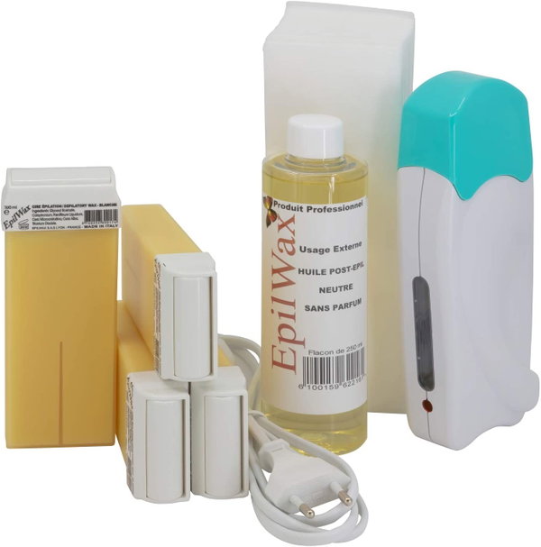 EPILWAX ZESTAW DO USUWANIA WŁOSÓW + 4 WKŁADY