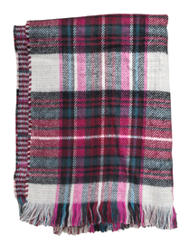 OVS SZAL DAMSKI CHUSTA W KRATĘ  JESIEŃ / ZIMA ROZM. 65 X 185 CM