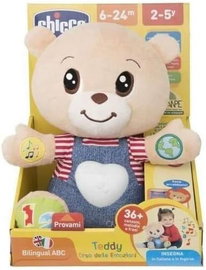 CHICCO INTERAKTYWNY DWUJĘZYCZNY MIŚ EDUKACYJNY 6M+