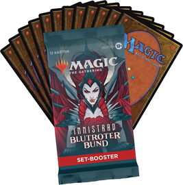 MAGIC THE GATHERING INNISTRAD BLUTROTER BUND SET BOOSTER WERSJA NIEMIECKA