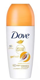 DOVE ADVANCED CARE GO FRESH MARAKUJA DEZODORANT W KULCE 72H 50 ML
