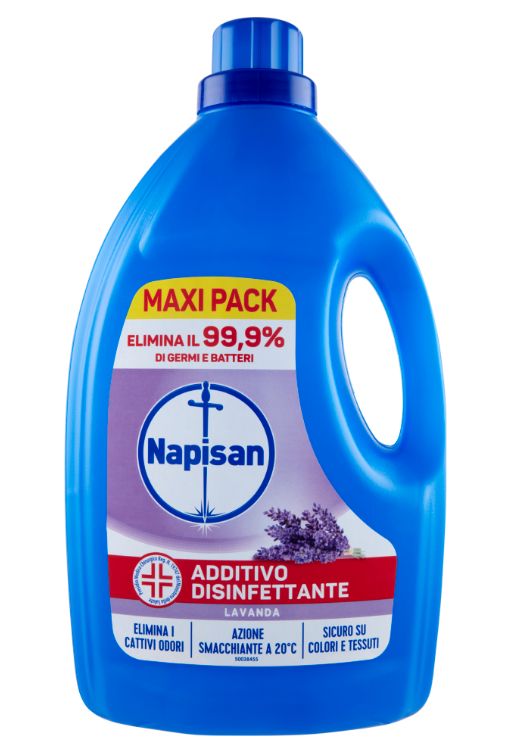 NAPISAN PŁYN DEZYNFEKUJĄCY DO PRANIA ZAPACH LAWENDA 2,2 L ODPLAMIACZ