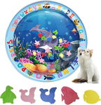 MATA WATER MAT CAT MATA WODNA Z RYBKAMI DLA KOTÓW 65 CM