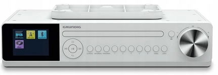 Radio kuchenne podwieszane podszafkowe Grundig DKR2000 BT DAB+ biały (P)*