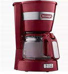 Przelewowy Ekspres do Kawy DeLonghi ICM14011.R czerwony (U)