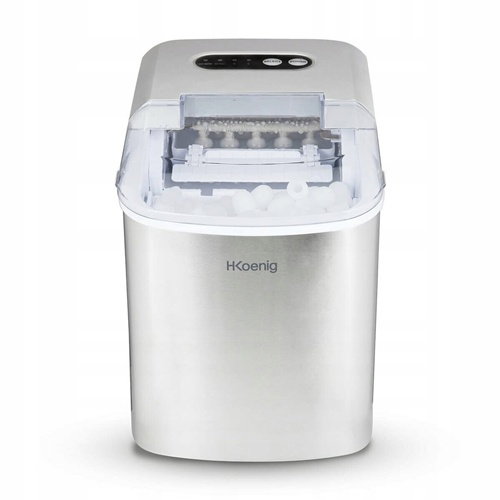 Kostkarka do lodu srebrna Stal Nierdzewna 2,1l. 120W Koenig KB14 (P)