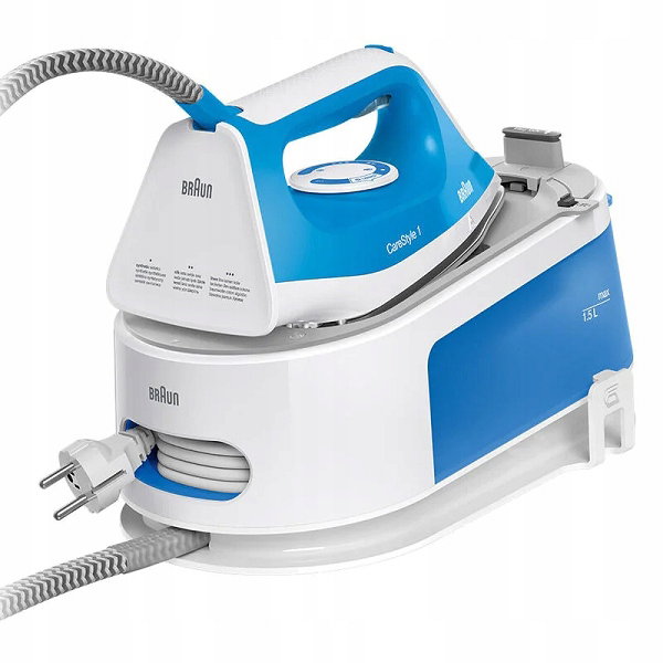 Żelazko z generatorem pary Stacja parowa CareStyle 1 Braun IS1012BL (NK)