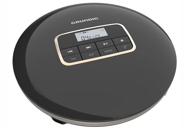 Discman przenośny Odtwarzacz aku CD MP3 WMA CDAudio GRUNDIG GCDP8500 BK (P)
