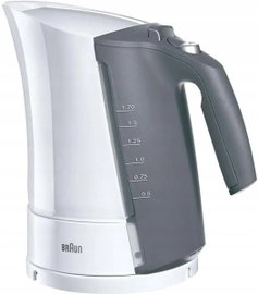 Czajnik Elektryczny Onyx 2200W 1.7L Braun Multiquick 3 WK300 WH (P)
