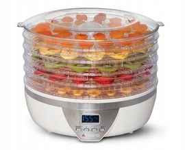 Suszarka do żywności warzyw owoców grzybów 5 TAC 350W Ambiano XJ-14709C0(N)