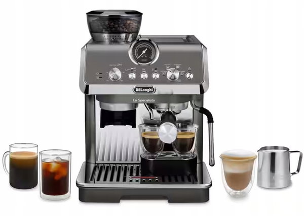 Kolbowy ekspres do kawy z młynkiem LaSpecialista Delonghi EC9255.T (NK)