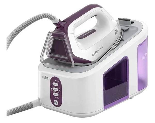 Żelazko z generatorem pary Stacja parowa Braun CareStyle 3 IS3155 VI (NK)
