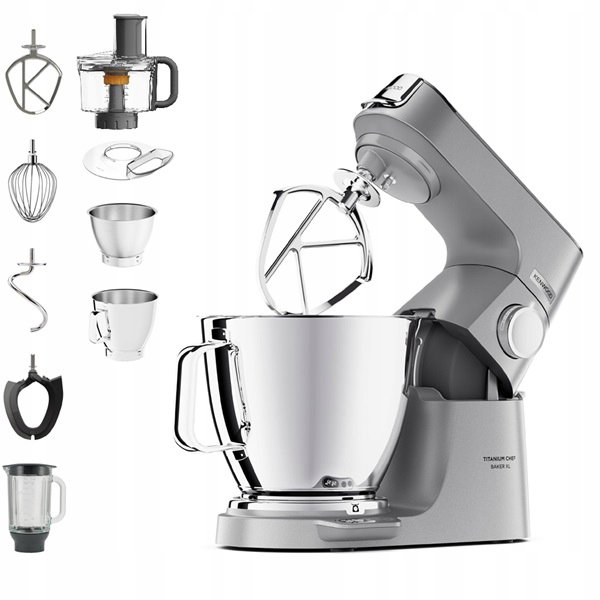 Robot Kuchenny planetarny Mikser waga 1200W Kenwood KVL85.424SI (NK)*