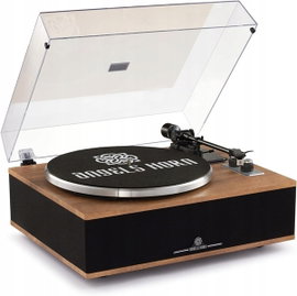 Gramofon winylowy retro Bluetooth HiFi z głośnikami Angels Horn AT-3600L (P