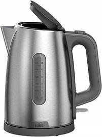 Czajnik elektryczny bezprzewodowy 2200W 1,7l Braun WK1500GY (P)